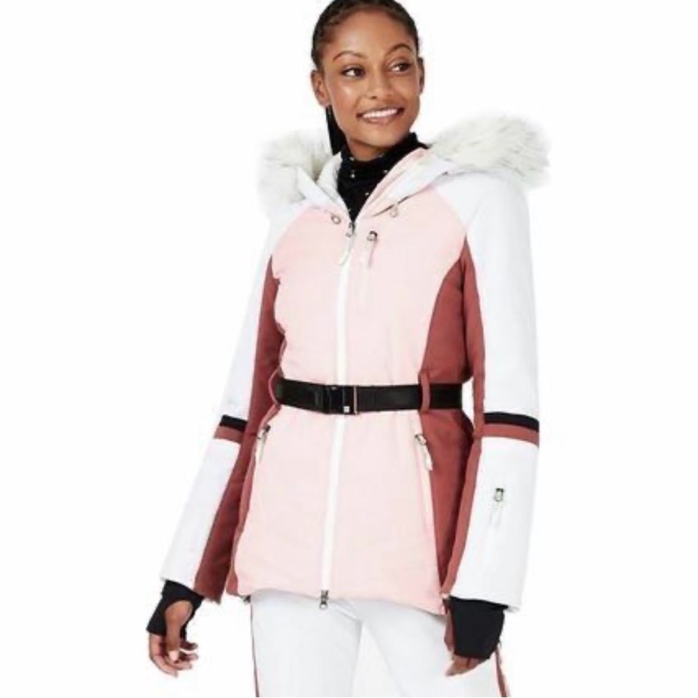 Sweaty Betty Method Softshell Snow Jacket – Liberated Pink (Size Medium)